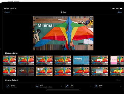 苹果发布了对其免费电影编辑软件iMovie的更新