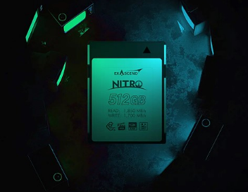 内存制造商Exascend宣布推出NitroCFexpress存储卡